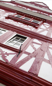 Meisenheim am Glan / Ansicht Thayn'sches Haus - Fachwerk
