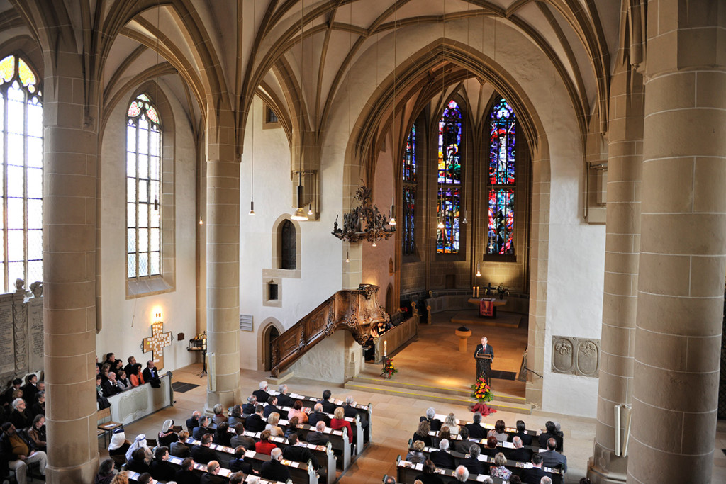 Meisenheim am Glan / Rede von Werner Keym zum Festakt - 700 Jahre Stadtrechte in der Schlosskirche