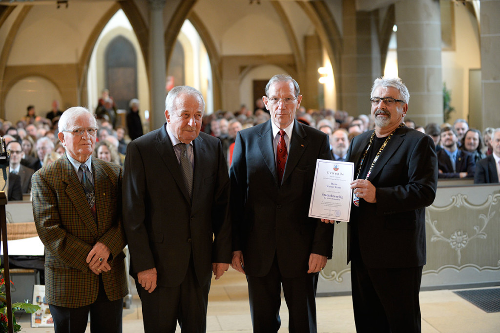 Meisenheim am Glan / Festakt -700 Jahre Stadtrechte in der Schlosskirche - Verleihung Stadtehrenring