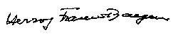 Unterschrift / Herzog Franz von Bayern