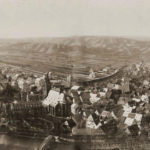 Historisches Panorama von Meisenheim um 1900 - Standort: Juchee